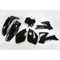 Plastic Kit black for Ktm SX 250/XC 250 (2001-02) - SX 125/XC 125 (2003) - SX 450 (2003) - REPLICA PLASTICS - KTKIT501B-001 -...