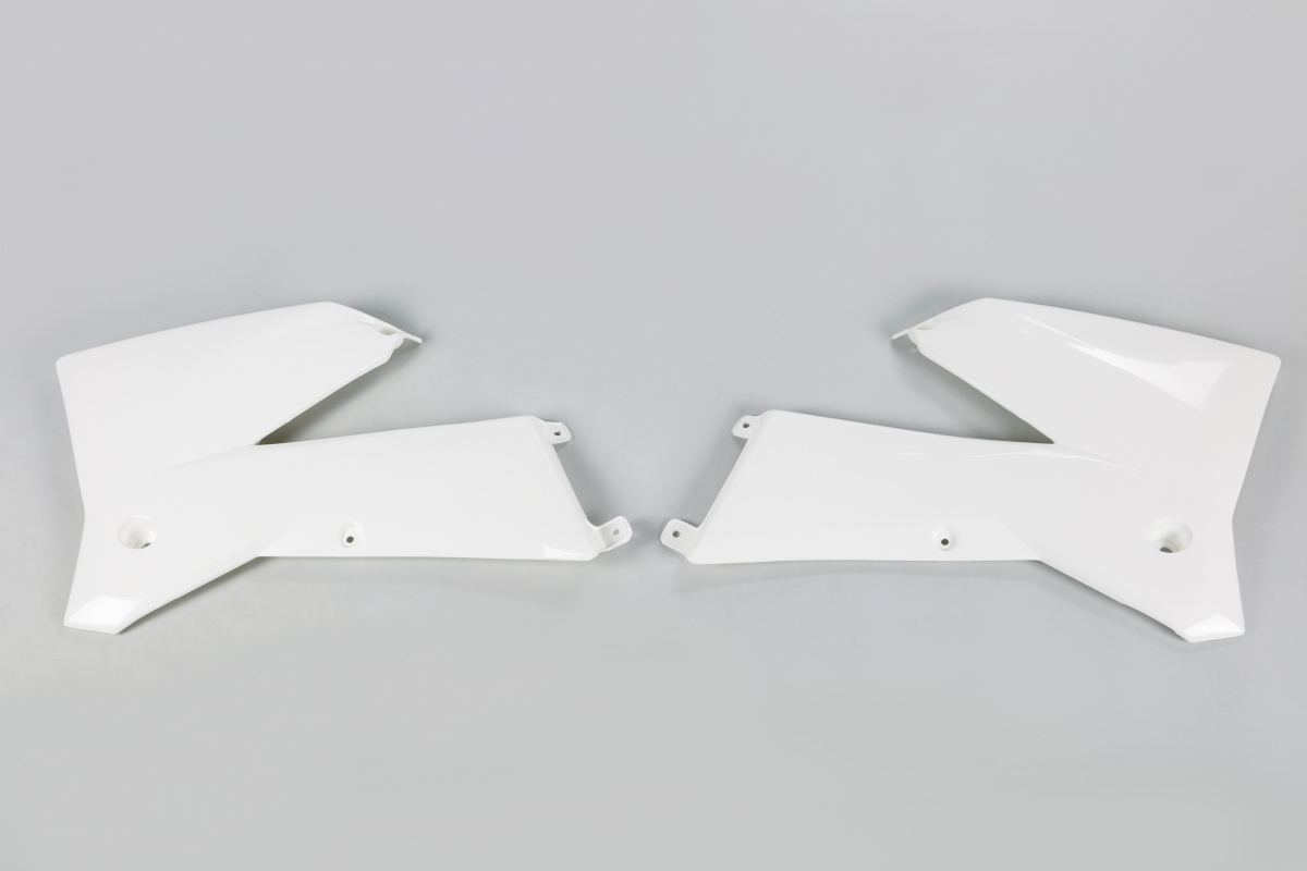 Radiator Covers white for Ktm SX 250/XC 250 - SX 125/XC 125 - EXC 125/XC W125 - EXC 200 - EXC 250/XC W250 - EXC-F 250/XCF W2....