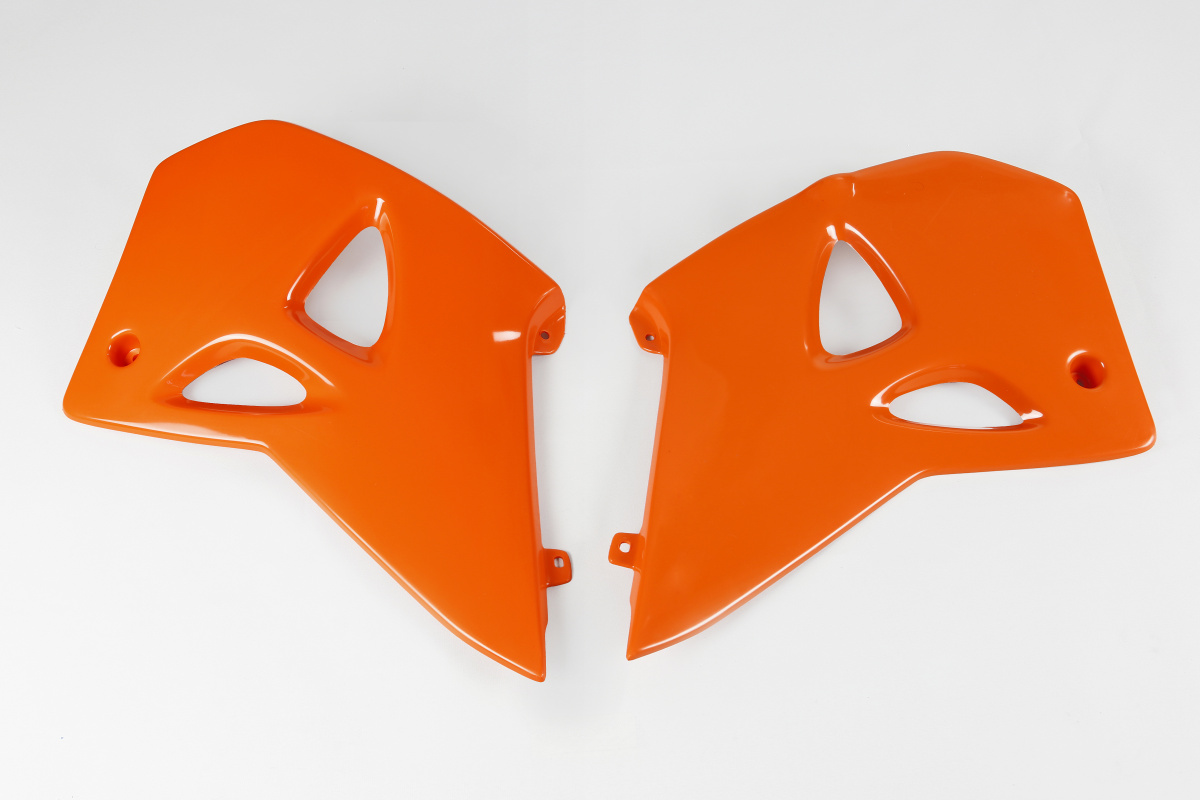 Radiator covers - orange 127 - Ktm - REPLICA PLASTICS - KT03044-127 - UFO Plast