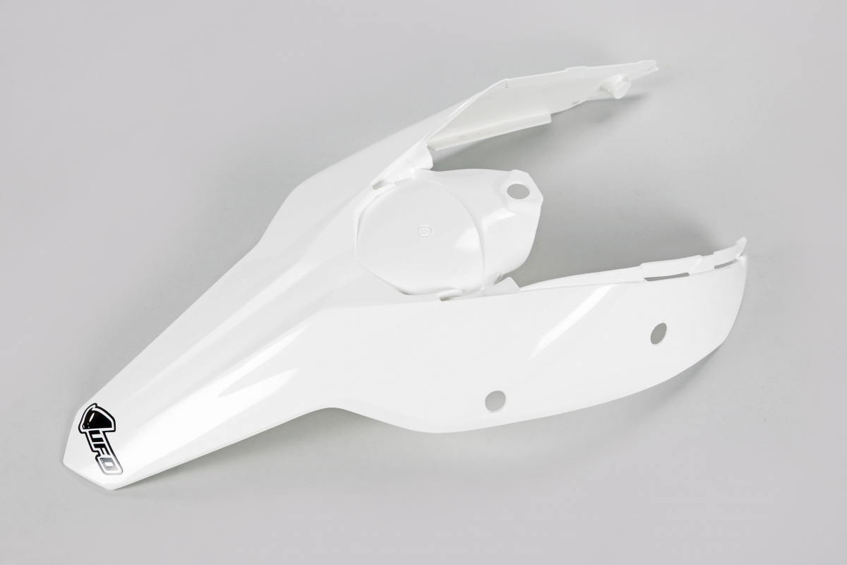 Rear Fender white for Ktm SX 250/XC 250 - SX 125/XC 125 - SX 144 - SX 150 - SX-F 450/XCF 450 - SX-F 250/XCF 250 - REPLICA PLA...