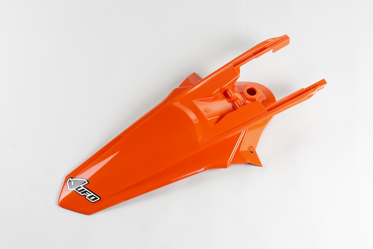 Rear fender - orange 127 - Ktm - REPLICA PLASTICS - KT04084-127 - UFO Plast