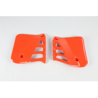 Radiator Covers orange CR 90 for Honda CR 250 (1987) - REPLICA PLASTICS - HO02603-121 - Ufo Plast