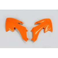 Radiator Covers orange for Honda CRF 50 (2004-25) - REPLICA PLASTICS - HO03643-127 - Ufo Plast