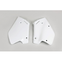 Side Panels white for Honda CRE 50 (1997-00) - REPLICA PLASTICS - HO03653-041 - Ufo Plast