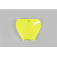 Front Number Plate neon yellow for Husqvarna TC 250 - TC 125 - FC 250 - FC 350 - FC 450 - TC 300 - REPLICA PLASTICS - HU03367...