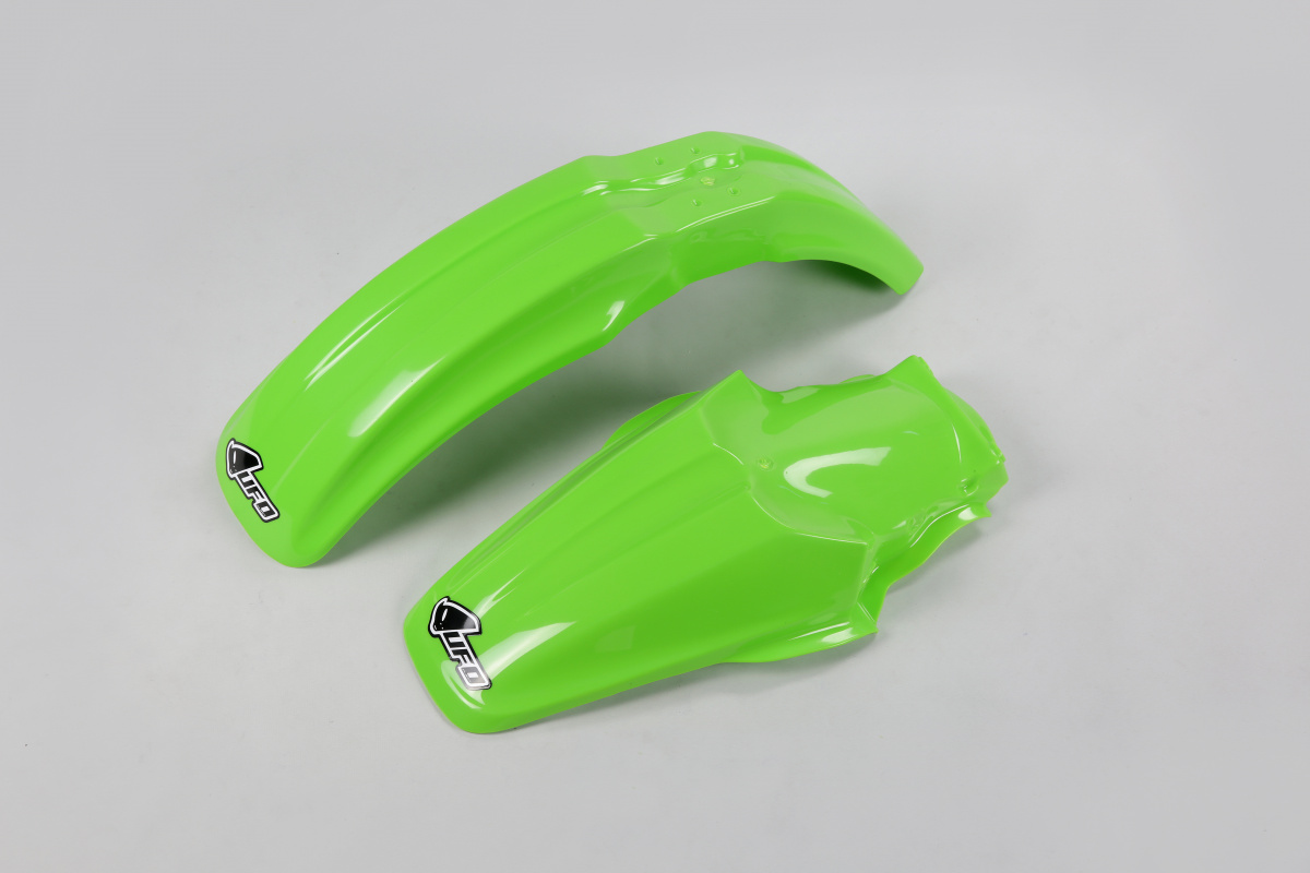 Fenders kit - green - Kawasaki - REPLICA PLASTICS - KAFK218-026 - UFO Plast