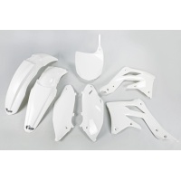 Plastic kit Kawasaki - white 047 - REPLICA PLASTICS - KAKIT217-047 - UFO Plast