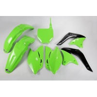 Plastic kit Kawasaki - green - REPLICA PLASTICS - KAKIT205-026 - UFO Plast