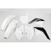 Plastic kit Kawasaki - white 047 - REPLICA PLASTICS - KAKIT211-047 - UFO Plast