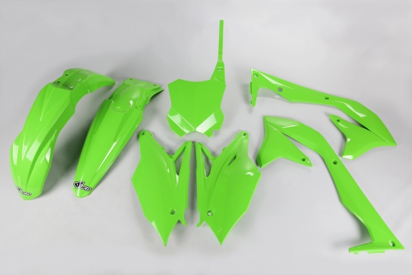 Plastic kit Kawasaki - green - REPLICA PLASTICS - KAKIT223-026 - UFO Plast