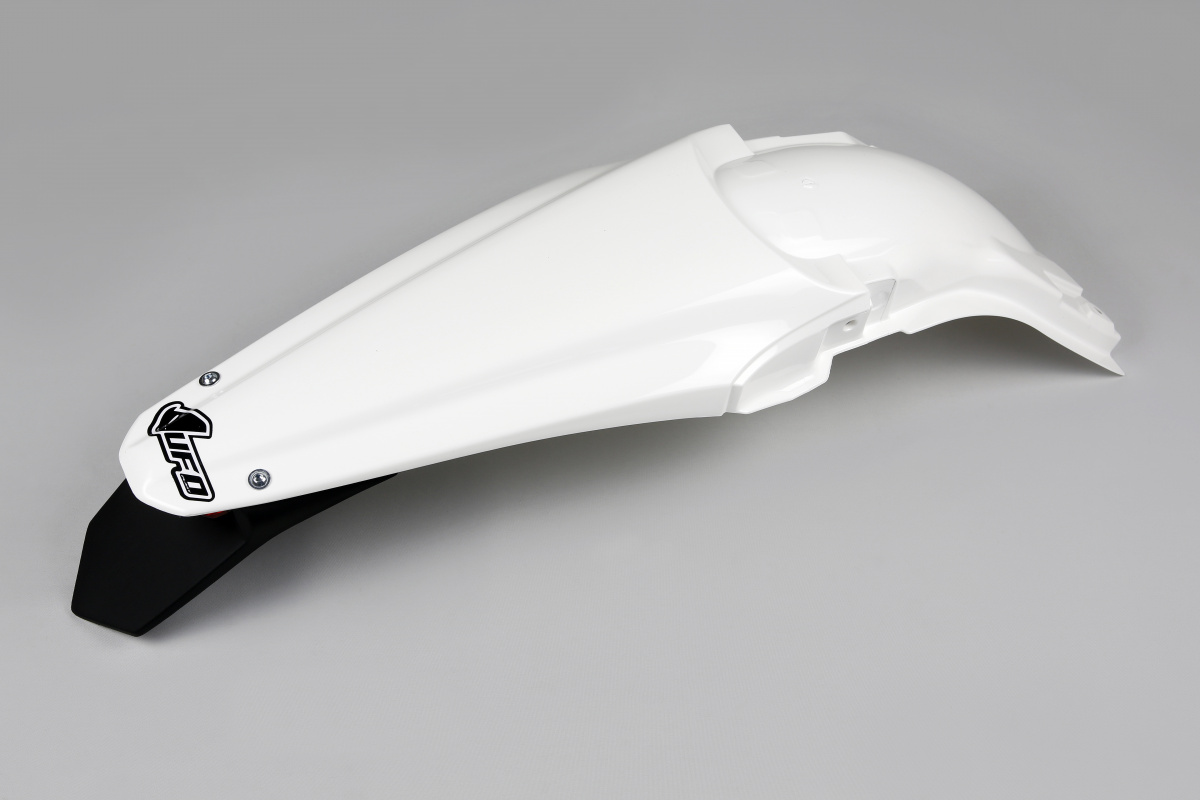 Rear Fender white for Kawasaki KXF 250 (2013-16) - KXF 450 (2012-15) - REPLICA PLASTICS - KA04722-047 - Ufo Plast