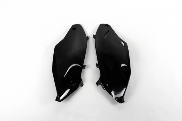 Side panels - black - Kawasaki - REPLICA PLASTICS - KA04720-001 - UFO Plast