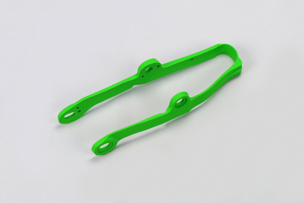 Swingarm chain slider - green - Kawasaki - REPLICA PLASTICS - KA04709-026 - UFO Plast