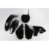 Plastic Kit black for Suzuki RM 85 (2000-25) - REPLICA PLASTICS - SUKIT405-001 - Ufo Plast