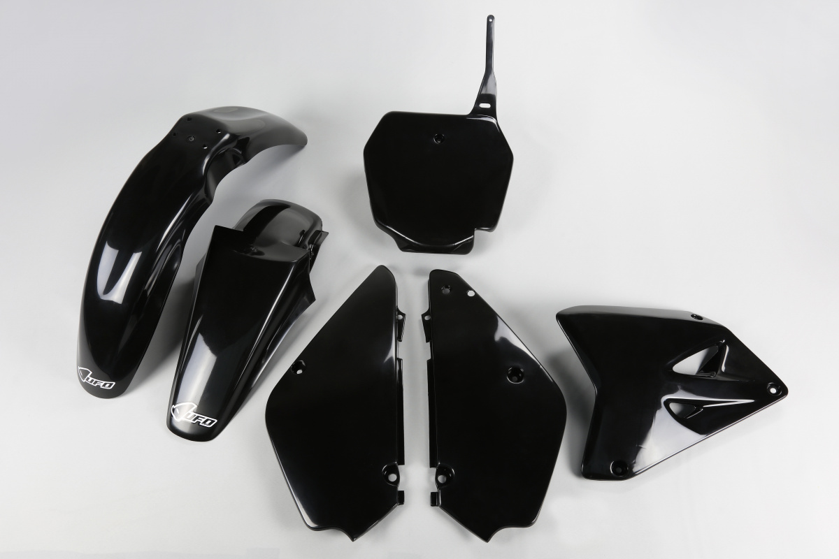 Plastic Kit black for Suzuki RM 85 (2000-25) - REPLICA PLASTICS - SUKIT405-001 - Ufo Plast