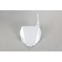 Front number plate - white 041 - Suzuki - REPLICA PLASTICS - SU03989-041 - UFO Plast