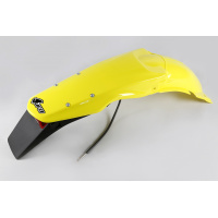 Rear Fender yellow for Suzuki RM 125 (2001-25) - RM 250 (2001-25) - REPLICA PLASTICS - SU03993-102 - Ufo Plast