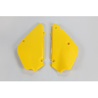 Side Panels yellow for Suzuki RM 85 (2000-25) - REPLICA PLASTICS - SU03970-101 - Ufo Plast