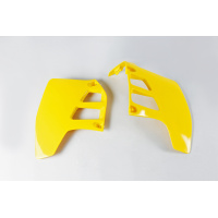 Radiator covers - yellow 101 - Suzuki - REPLICA PLASTICS - SU02908-101 - UFO Plast