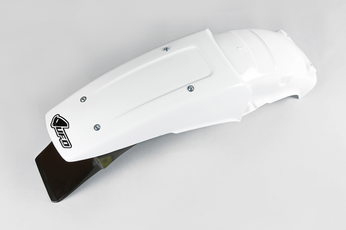 Rear Fender white for Suzuki RM 125 (1989-92) - RM 250 (1989-92) - REPLICA PLASTICS - SU02924-041 - Ufo Plast