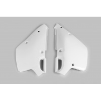 Side Panels white for Yamaha YZ 125 (1991-92) - YZ 250 (1991-92) - REPLICA PLASTICS - YA02834-046 - Ufo Plast