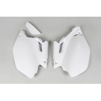 Side Panels white for Yamaha WRF 250 (2003-06) - WRF 450 (2003-06) - REPLICA PLASTICS - YA03866-046 - Ufo Plast