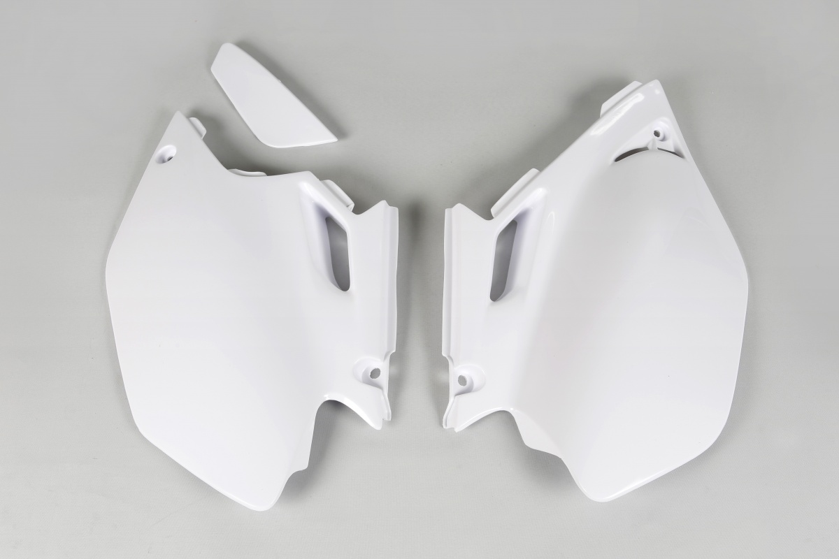 Side Panels white for Yamaha WRF 250 (2003-06) - WRF 450 (2003-06) - REPLICA PLASTICS - YA03866-046 - Ufo Plast