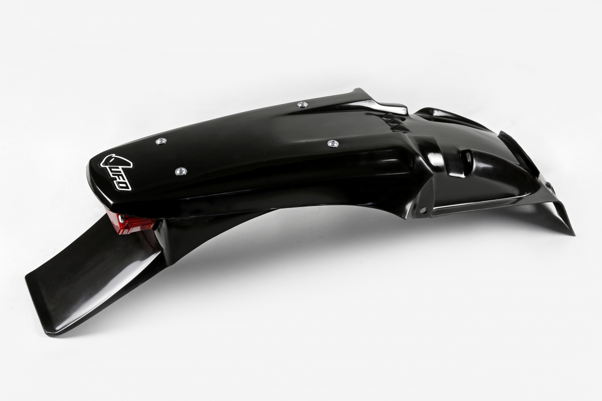 Rear Fender black for Yamaha YZ 125 (1993-95) - YZ 250 (1993-95) - REPLICA PLASTICS - YA02861-001 - Ufo Plast