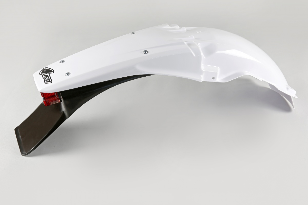 Rear Fender white for Yamaha YZ 125 (1996-01) - YZ 250 (1996-01) - REPLICA PLASTICS - YA03800-046 - Ufo Plast