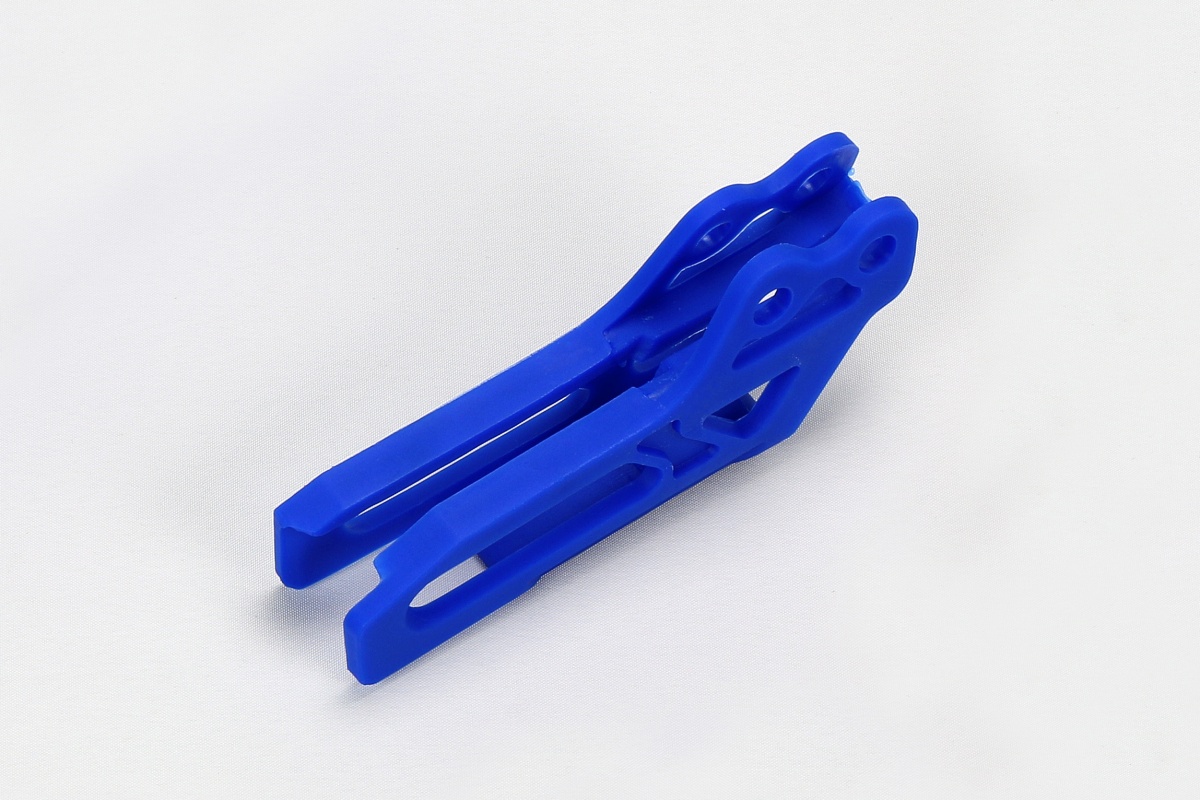 Chain Guide blue for Yamaha YZ 125 - YZ 250 - YZF 250 - WRF 250 - YZF 450 - WRF 450 - REPLICA PLASTICS - YA03890-089 - Ufo Plast