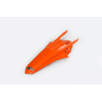 Rear fender / With pins - orange 127 - Ktm - REPLICA PLASTICS - KT04081-127 - UFO Plast