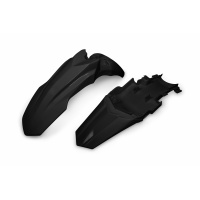 Fenders Kit black for Honda CRF 110F (2019-25) - REPLICA PLASTICS - HOFK124-001 - Ufo Plast