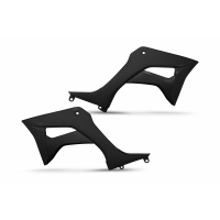 Radiator Covers black for Honda CRF 110F (2019-25) - REPLICA PLASTICS - HO05600-001 - Ufo Plast