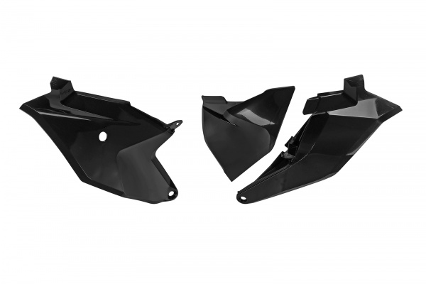 Side panels - black - Gas Gas - REPLICA PLASTICS - GG07115-001 - UFO Plast