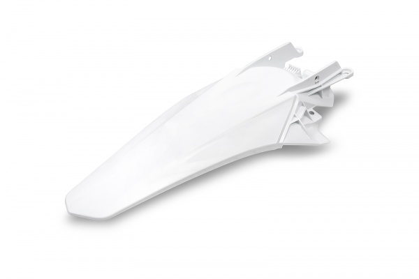 Rear fender / With pins - white 041 - Gas Gas - REPLICA PLASTICS - GG07126-041 - UFO Plast