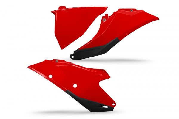 Side panels - red 062 - Gas Gas - REPLICA PLASTICS - GG07129-062 - UFO Plast