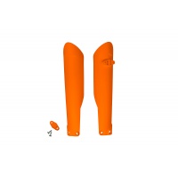 Fork slider protectors - orange 127 - Ktm - REPLICA PLASTICS - KT04055-127 - UFO Plast