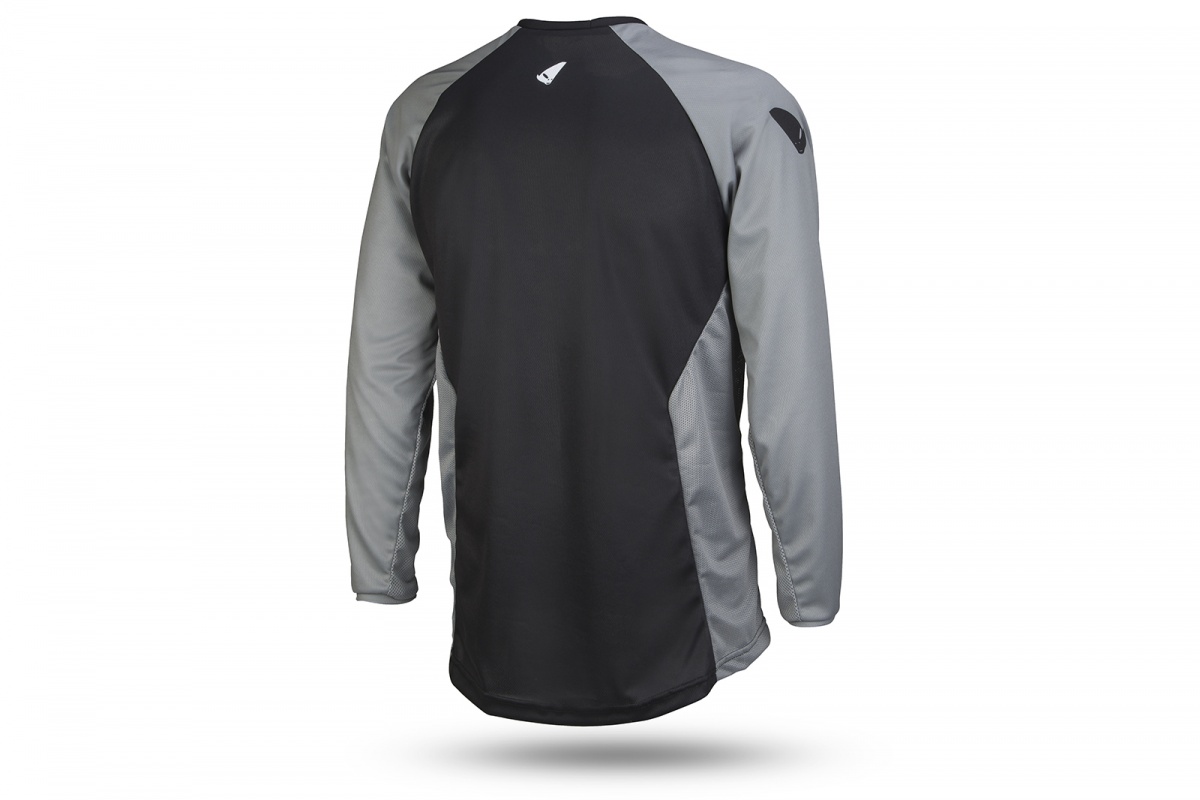 E-bike Contact jersey black and grey - Jersey - MG04508-K - UFO Plast