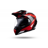 Motocross enduro helmet Aries black and red - PROTECTION - HE163 - UFO Plast