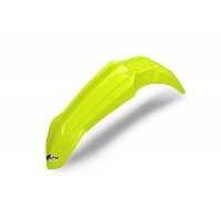 Front fender - neon yellow - Yamaha - REPLICA PLASTICS - YA04856-DFLU - UFO Plast