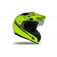 Motocross Enduro helmet Aries black and neon yellow matt - Helmets - HE179 - UFO Plast