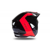 Jet helmet Sheratan black and red glossy - Helmets - HE189 - UFO Plast