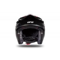 Jet helmet Sheratan black and red glossy - Helmets - HE189 - UFO Plast