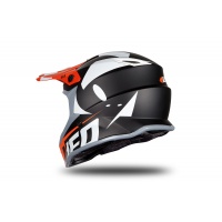 Motocross helmet for kids neon orange and black matt - Helmets - HE192 - UFO Plast