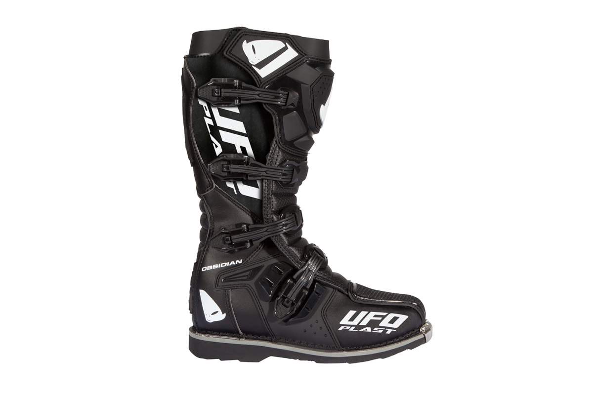 Motocross Obsidian boots black - Boots - BO009-K - UFO Plast