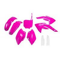 Full plastic kit Honda - neon pink - REPLICA PLASTICS - HOKIT111F-P - UFO Plast