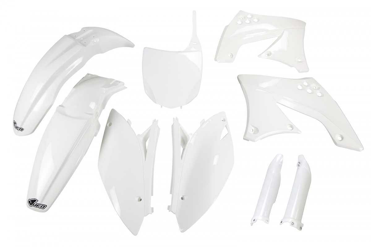 Full plastic kit Kawasaki - white - REPLICA PLASTICS - KAKIT213F-047 - UFO Plast