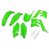 Full plastic kit Kawasaki - green - REPLICA PLASTICS - KAKIT220F-026 - UFO Plast