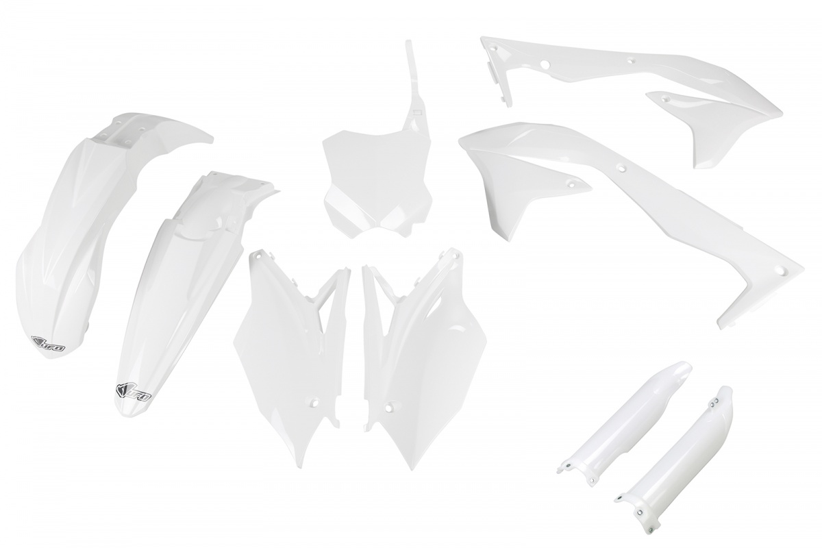 Full plastic kit Kawasaki - white - REPLICA PLASTICS - KAKIT226F-047 - UFO Plast