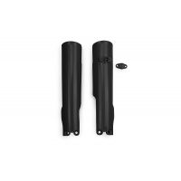 fork slider protectors - black - Husqvarna - REPLICA PLASTICS - HU04312-001 - UFO Plast